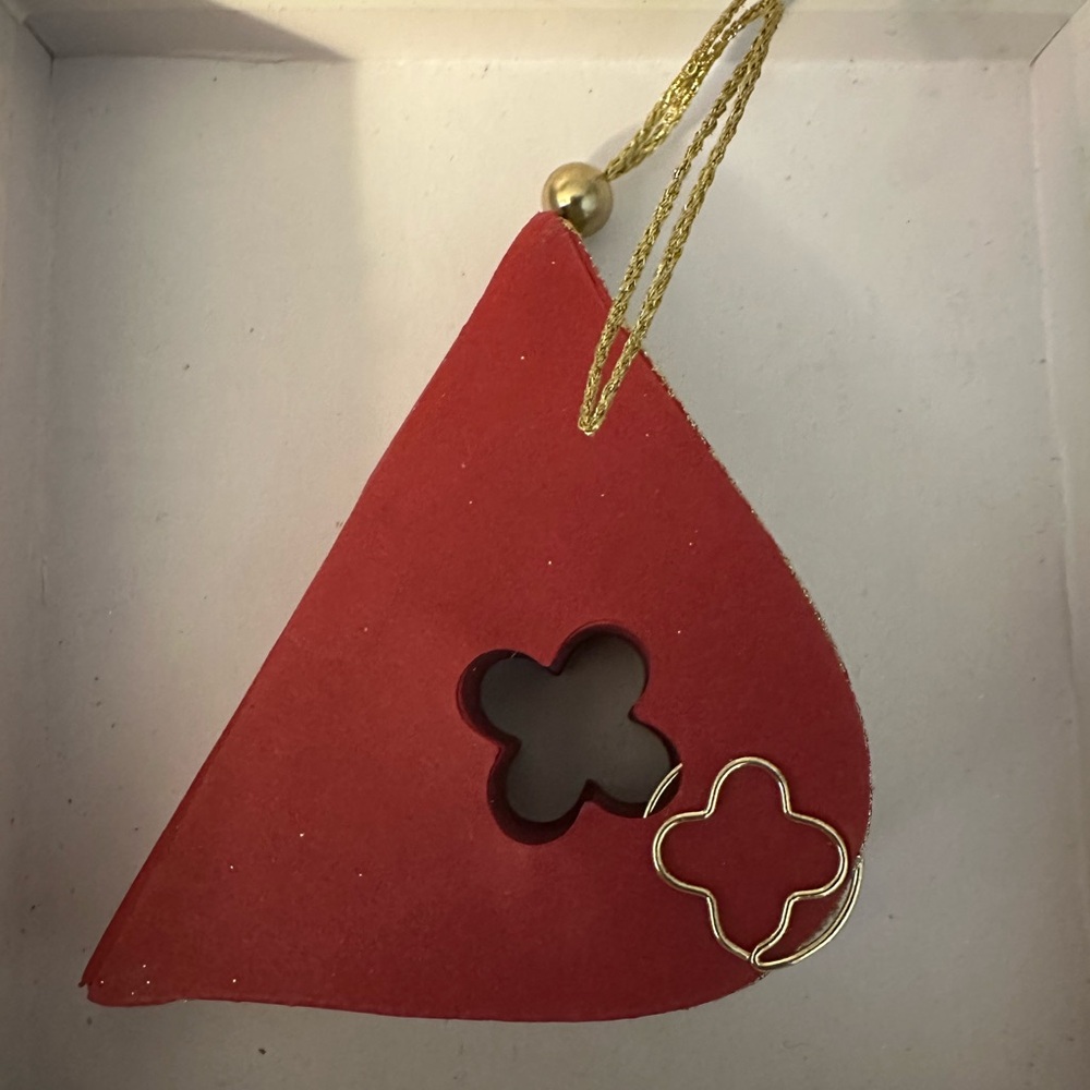 Louis Vuitton Ornament Red and Gold